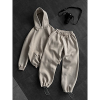 Oversize костюм з вишивкою