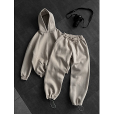 Oversize костюм з вишивкою