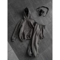 Oversize костюм з вишивкою