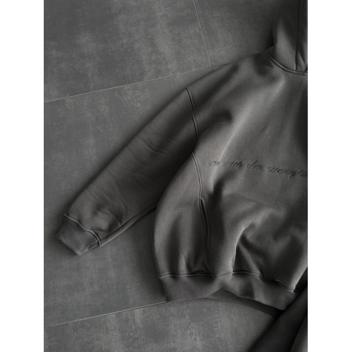 Oversize костюм з вишивкою