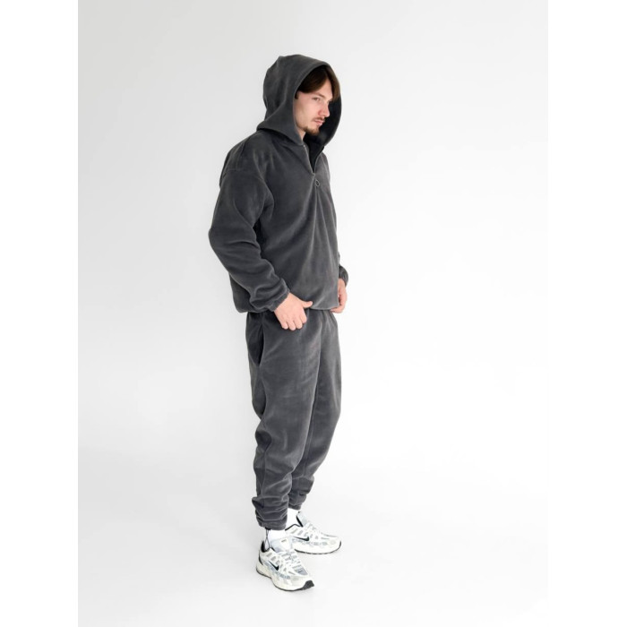 Флісовий oversize костюм