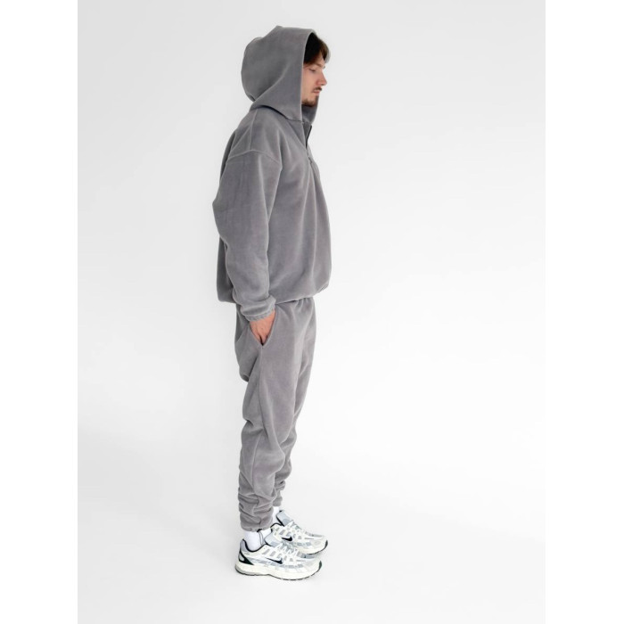 Флісовий oversize костюм