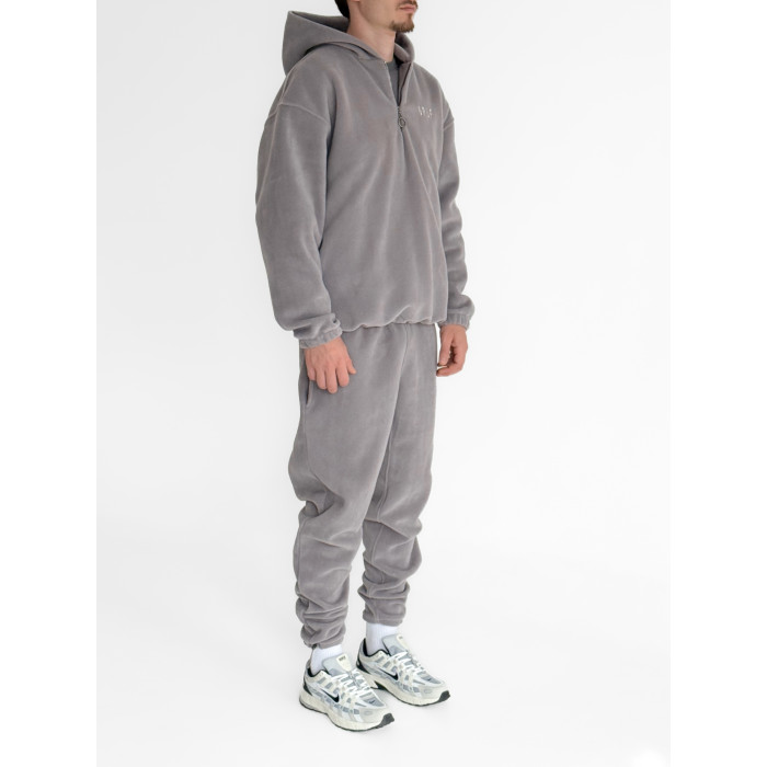 Флісовий oversize костюм