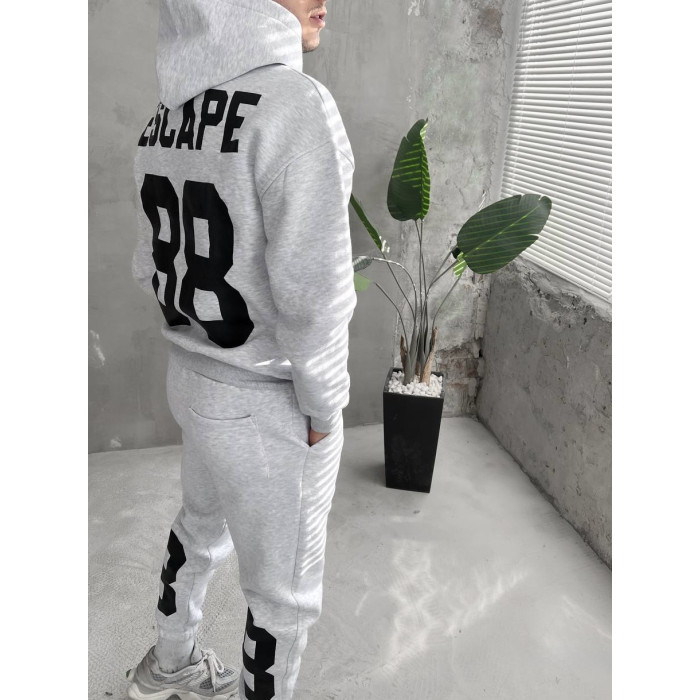 Oversize костюм на флісі
