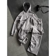 Oversize костюм з вишивкою