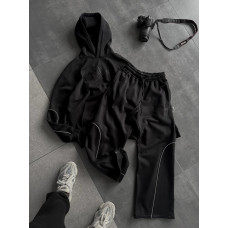 Oversize костюм з вишивкою