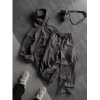Oversize костюм з вишивкою