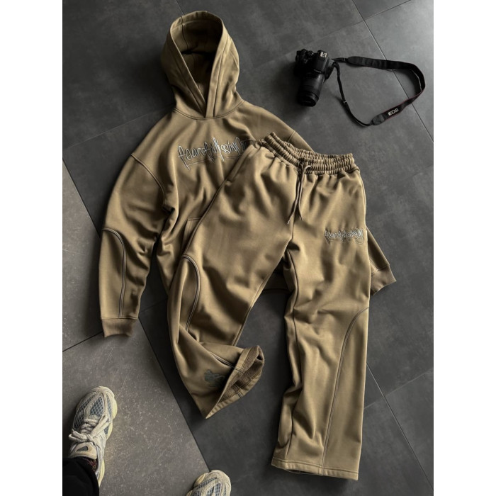 Oversize костюм з вишивкою