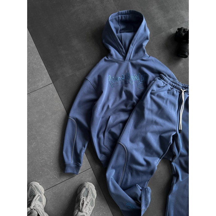 Oversize костюм з вишивкою