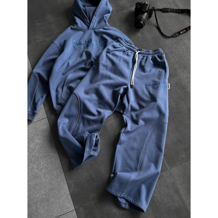 Oversize костюм з вишивкою