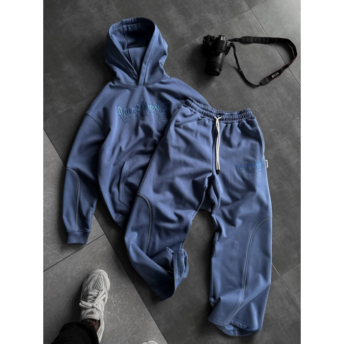 Oversize костюм з вишивкою