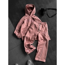 Oversize костюм з вишивкою
