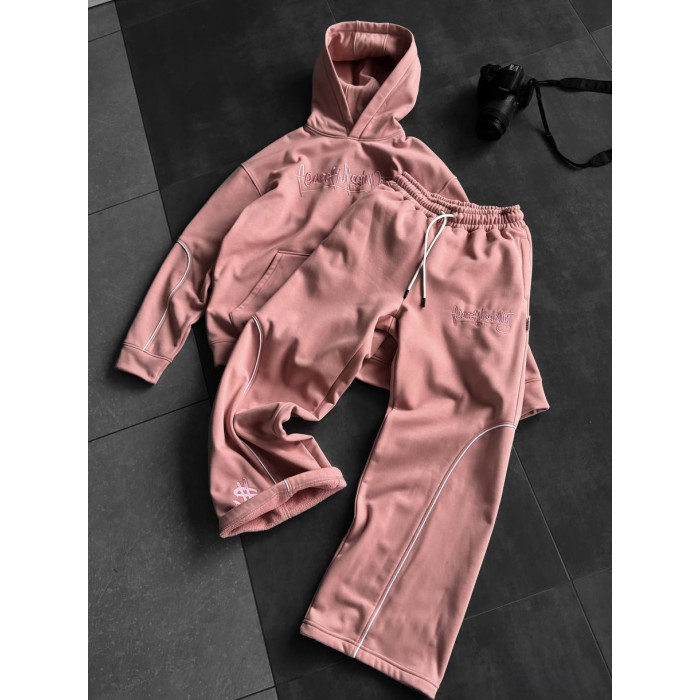 Oversize костюм з вишивкою