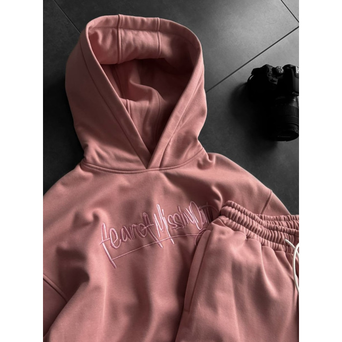 Oversize костюм з вишивкою
