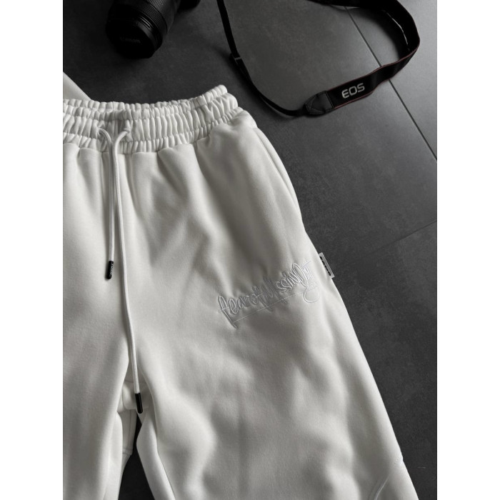 Oversize костюм з вишивкою