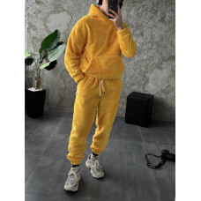 Плюшевий oversize костюм