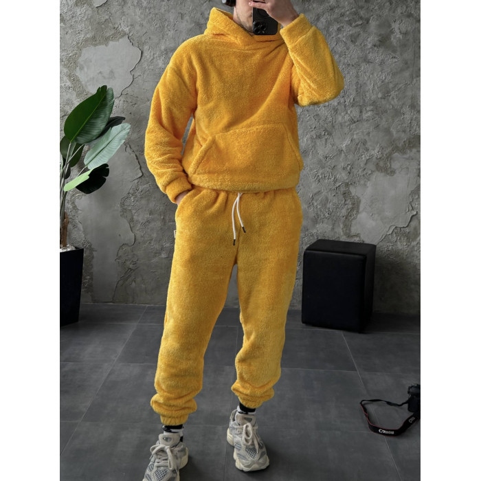 Плюшевий oversize костюм