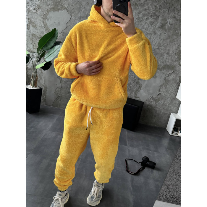Плюшевий oversize костюм