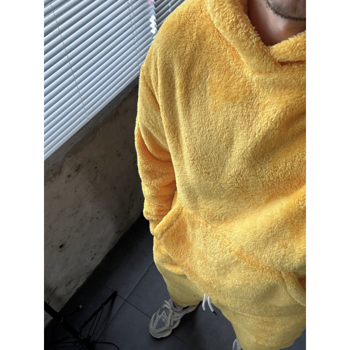 Плюшевий oversize костюм