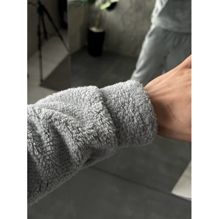 Плюшевий oversize костюм
