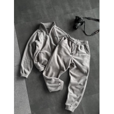 Флісовий oversize костюм