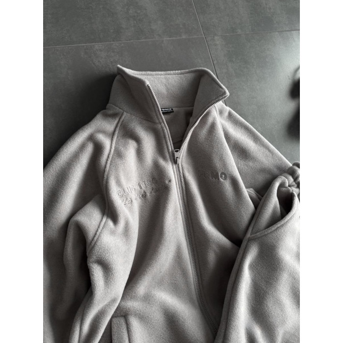 Флісовий oversize костюм