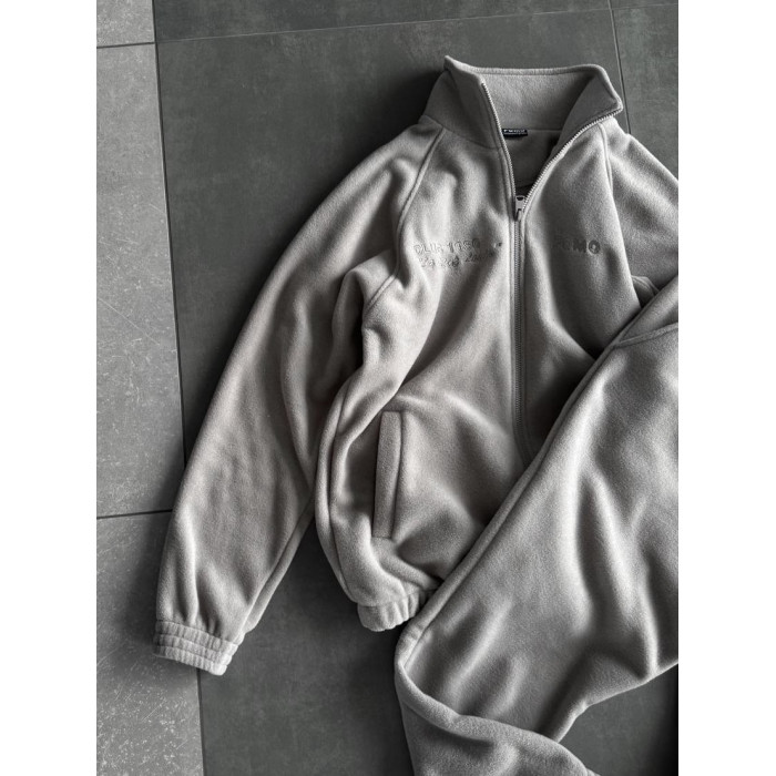 Флісовий oversize костюм