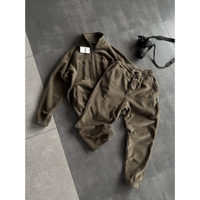 Флісовий oversize костюм