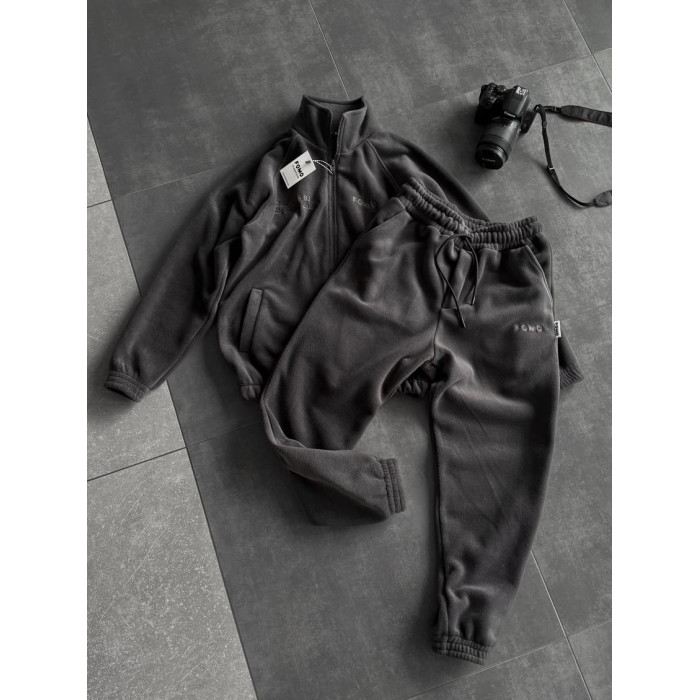 Флісовий oversize костюм