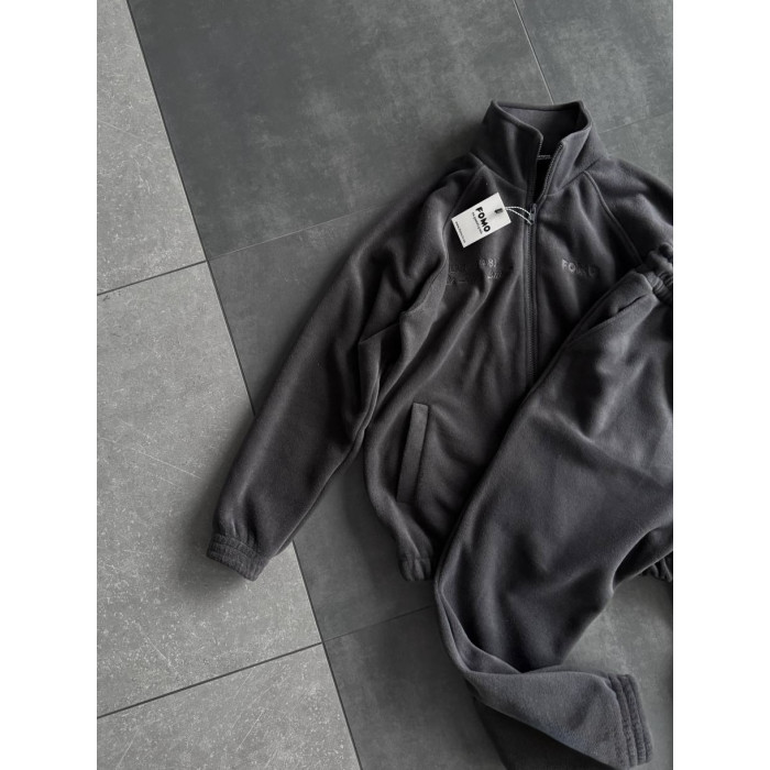 Флісовий oversize костюм