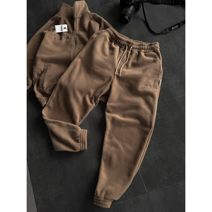 Флісовий oversize костюм