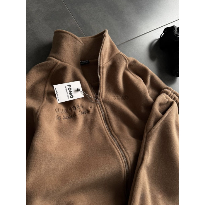 Флісовий oversize костюм