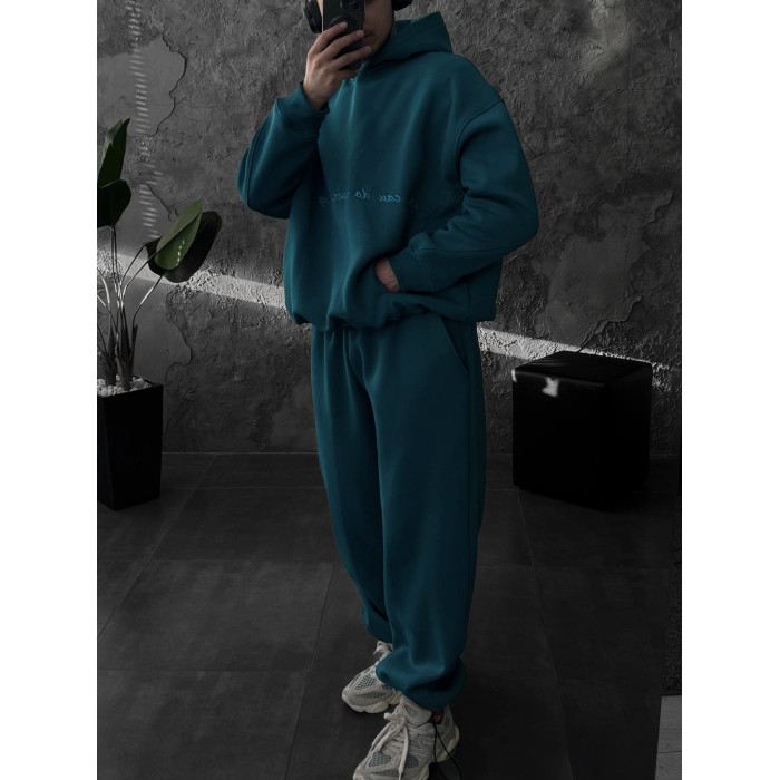 Oversize костюм з вишивкою