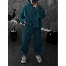 Oversize костюм з вишивкою