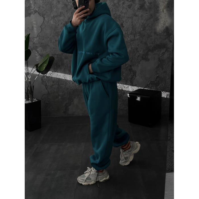 Oversize костюм з вишивкою
