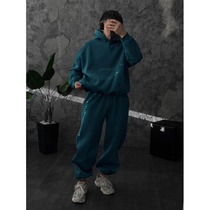 Oversize костюм з вишивкою