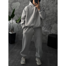Oversize костюм з вишивкою