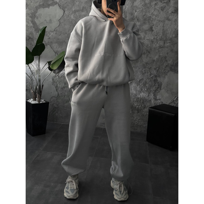 Oversize костюм з вишивкою