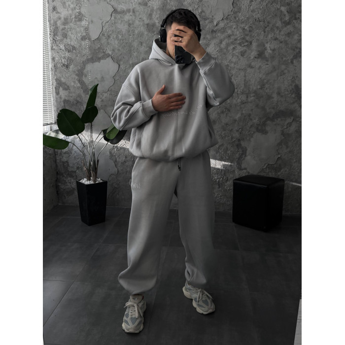 Oversize костюм з вишивкою