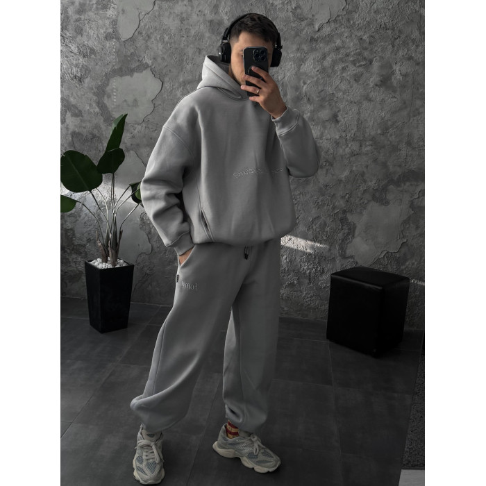 Oversize костюм з вишивкою