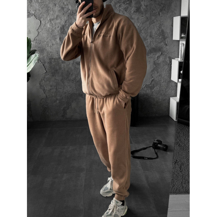 Флісовий oversize костюм