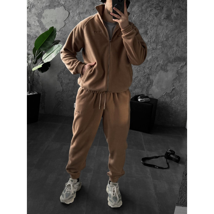 Флісовий oversize костюм