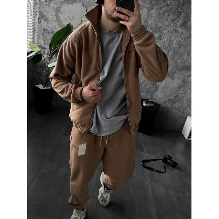 Флісовий oversize костюм