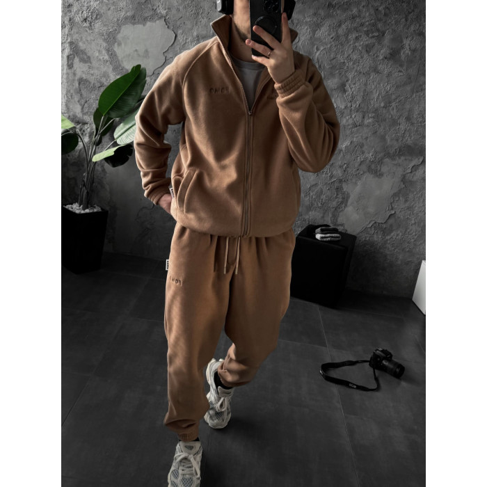 Флісовий oversize костюм