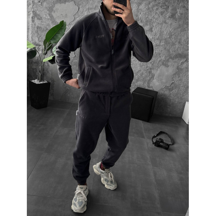 Флісовий oversize костюм