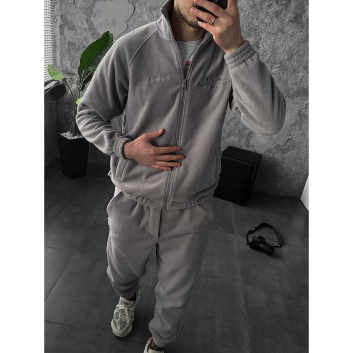 Флісовий oversize костюм