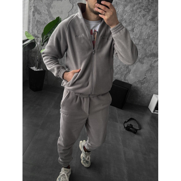 Флісовий oversize костюм