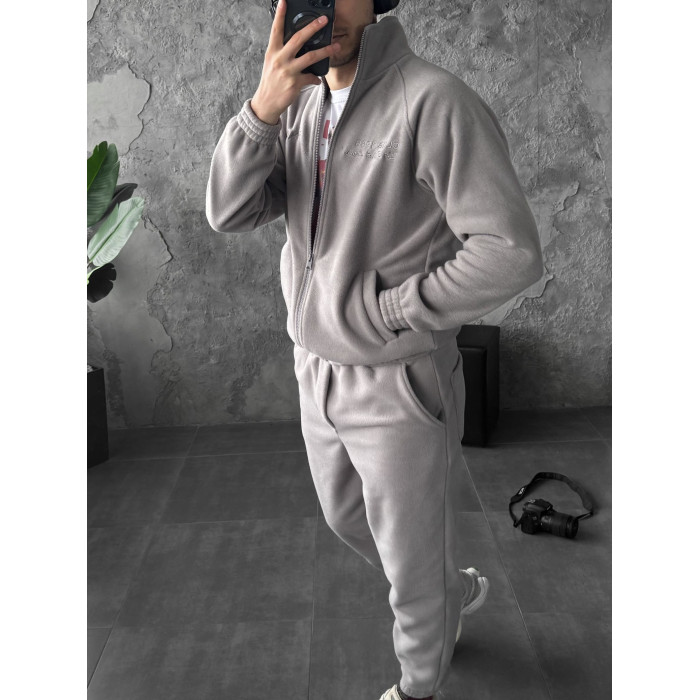 Флісовий oversize костюм