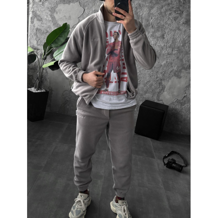 Флісовий oversize костюм