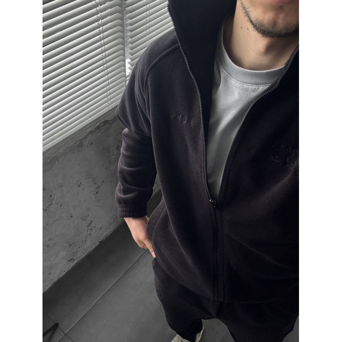 Флісовий oversize костюм